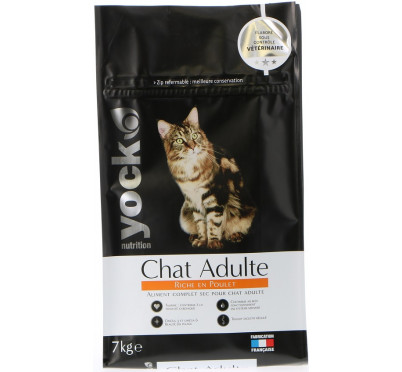 YOCK NUTRI CHAT POULET 7KG