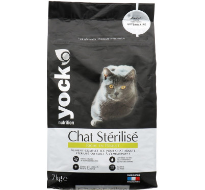 YOCK NUTRI CHAT STERIL POUL 7KG