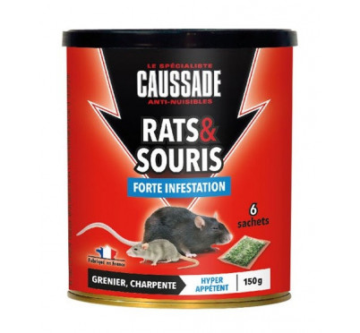 RATS SOURIS RESISTANT GRAIN 150G